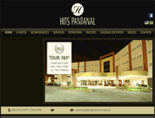 Tablet Screenshot of hitspantanal.com.br